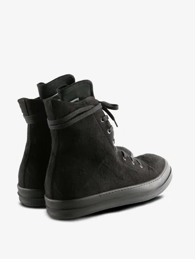 Rick Owens Drkshdw Lace-up High-top Casual Shoes In Black