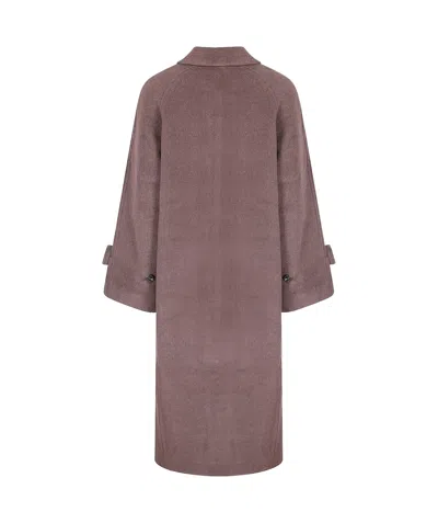 Samsoe & Samsoe Alma Long Sleeve Puffer Jacket In Gray