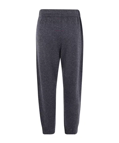 Uma Wang Casual Trousers With Drawstring And Pockets In Gray