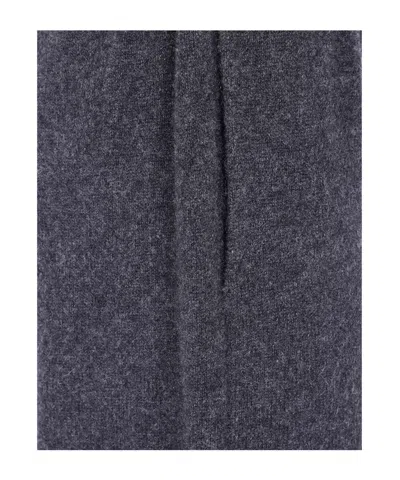 Uma Wang Casual Trousers With Drawstring And Pockets In Gray