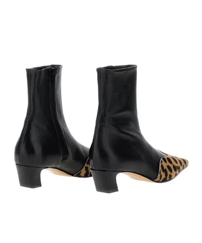 Khaite Nevada Ankle Stretch Boot In Multi