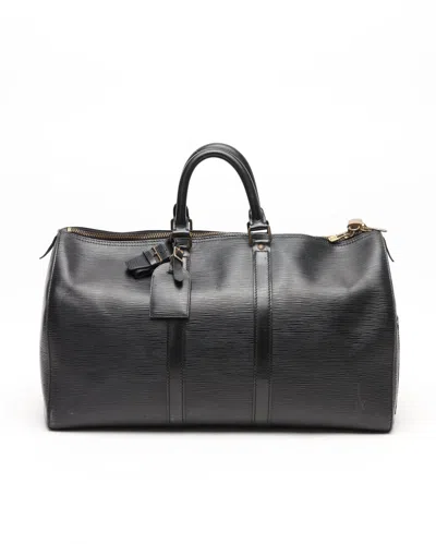 Pre-owned Louis Vuitton Epi Keepall 45 Weekend Bag