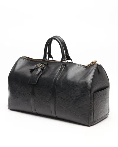 Pre-owned Louis Vuitton Epi Keepall 45 Weekend Bag