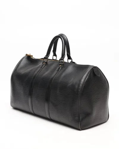 Pre-owned Louis Vuitton Epi Keepall 45 Weekend Bag
