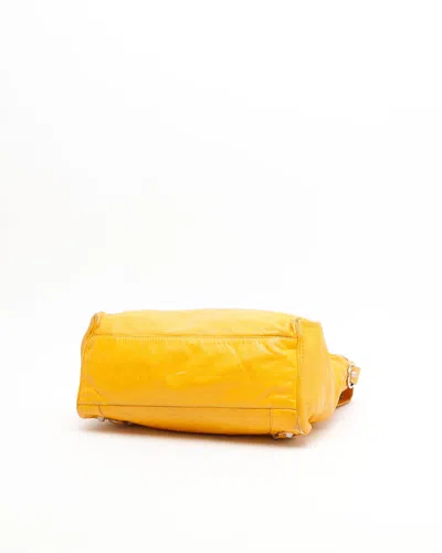 Balenciaga Velo Bag In Yellow