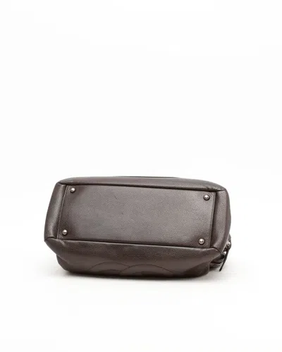 Pre-owned Chanel Cc Chain Caviar Handbag