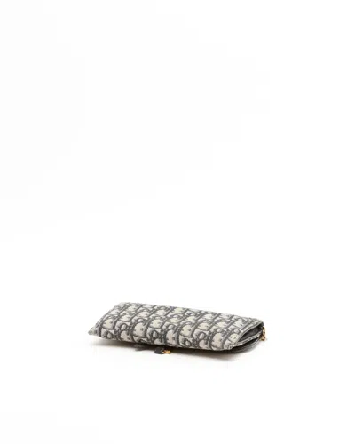 Dior Christian  Small Saddle Pouch Chain Bag In Multi