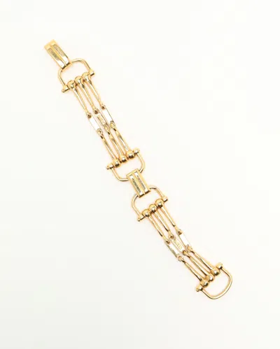 Celine Céline Gold-tone Bracelet In Gold