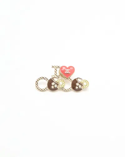 Pre-owned Chanel Ccoc Brooch