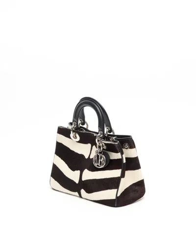Dior Christian  Zebra Lady  Bag In Multi