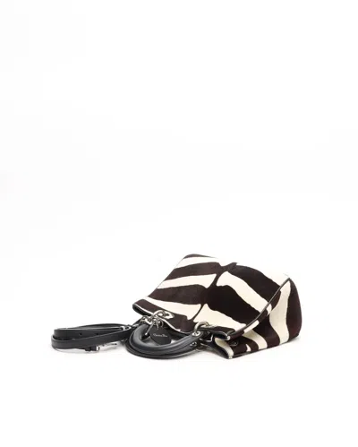 Dior Christian  Zebra Lady  Bag In Multi