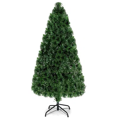 Breebe Fiber Optic Artificial Pvc Christmas Tree In Green