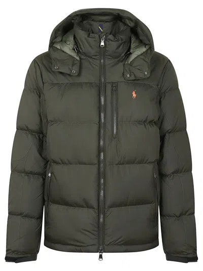 Polo Ralph Lauren Quilted Insulated Bomber Jacket In Green