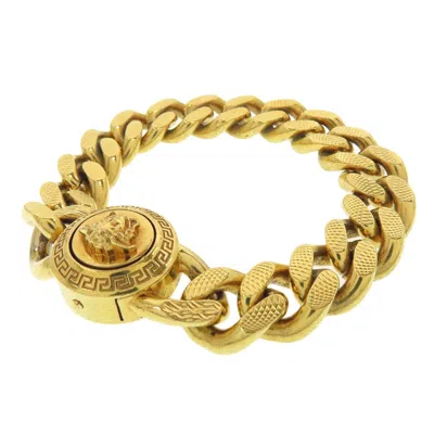 Pre-owned Versace Plating Charm Bracelet () In Gold
