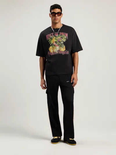 Palm Angels Rest In Palm Loose T-shirt In Black