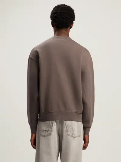 Palm Angels Bear In Mind Crewneck Sweatshirt In Gray