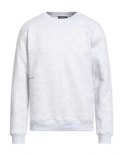 Dondup Man Sweatshirt Light Grey Size L Cotton In White