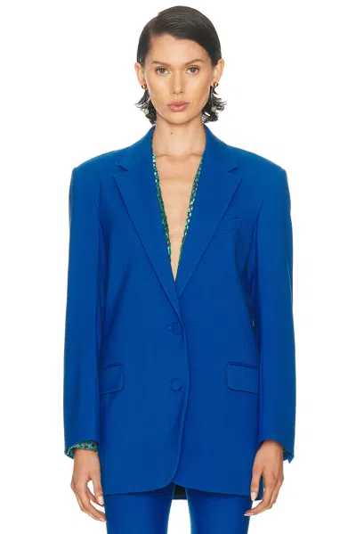 Dries Van Noten Basti Jacket In Blue