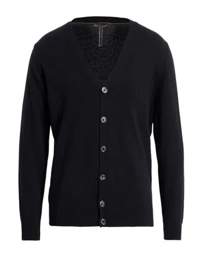 Masq Man Cardigan Black Size 46 Wool