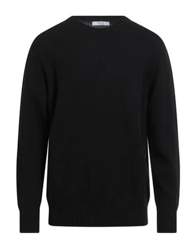 Masq Man Sweater Black Size 46 Wool