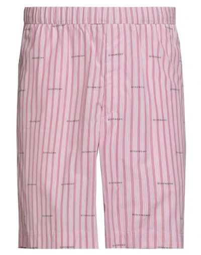 Givenchy Man Shorts & Bermuda Shorts Pink Size 32 Cotton In Pink