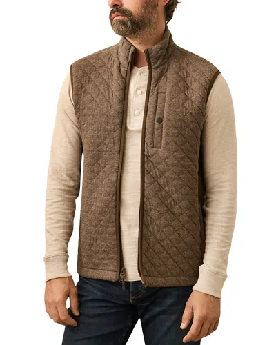 Faherty Epic Quilted Fleece Vest