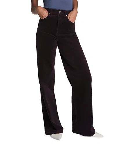 Spanx Corduroy Wide Leg Pants In Brown
