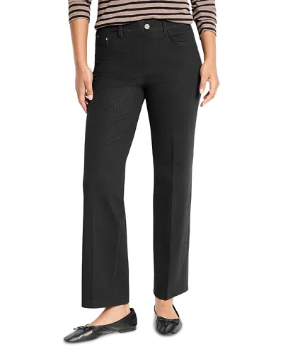Nic + Zoe Nic+zoe High Rise Ankle Straight Leg Jeans In Black