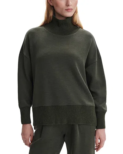 Varley Barker Turtleneck Sweatshirt In Green