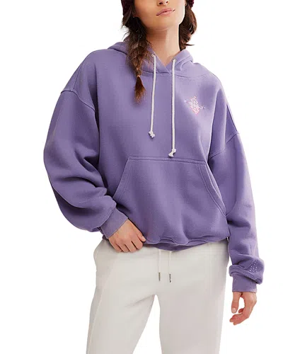 Free People Ctw Final Call Hoodie In Purple