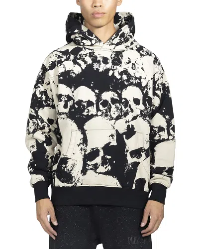 Pleasures Despair Skull-graphic Hoodie In Black