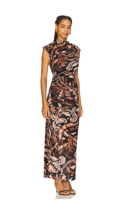 Hemant & Nandita Dress Ä¸­é•¿æ¬¾è¿žè¡£è£™ Â€“ Æ£•è‰². Å°ºç � Xl (also Â€“ L, M, S, Xs). In Multi