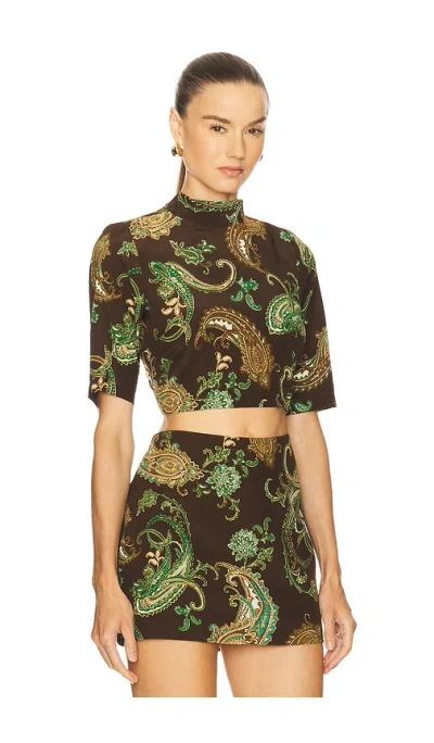 Hemant & Nandita Top Çÿ­è¢–ä¸šè£… Â€“ Æ·±æ£•è‰². Å°ºç � Xl (also Â€“ L, M, S, Xs). In Multi