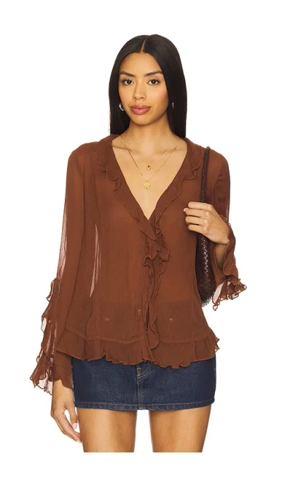 Free People Bali Tulula É›ªçººä¸šè¡£ Â€“ Umber Earth. Å°ºç � Xl (also Â€“ L, M). In Brown