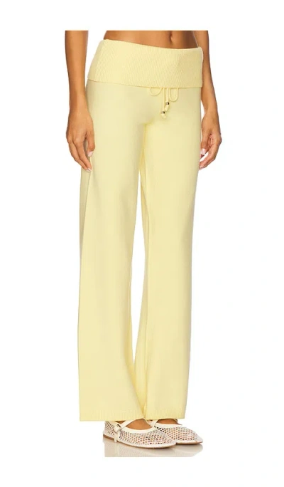 Frankies Bikinis Dawson Cloud Knit É•¿è£¤ Â€“ Vanilla Sugar. Å°ºç � Xs (also Â€“ L, M, S, Xxs). In Yellow