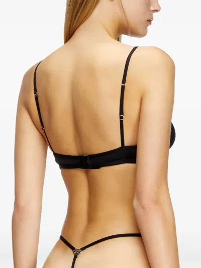 Diesel Perizoma D-string-dnm Black In Black