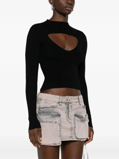 Diesel Olina Crop T-shirt In Multi