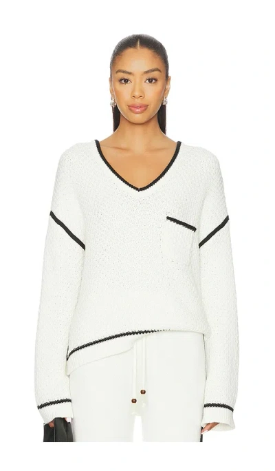 Sancia Inka Knit Jumper In White