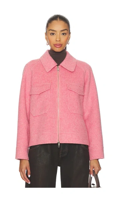 Rails Cheyenne Wool Blend Jacket In Pink