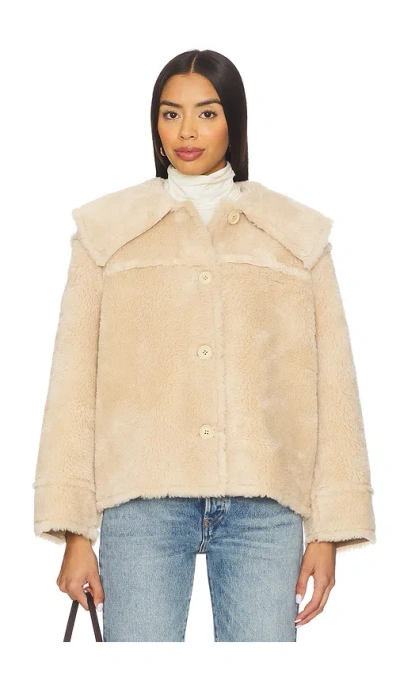 Rails Wesson Faux Shearling Jacket In Neutral