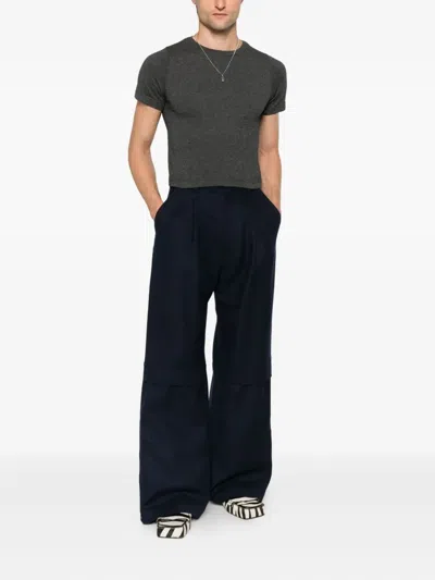 Extreme Cashmere Cotton-cashmere T-shirt In Gray