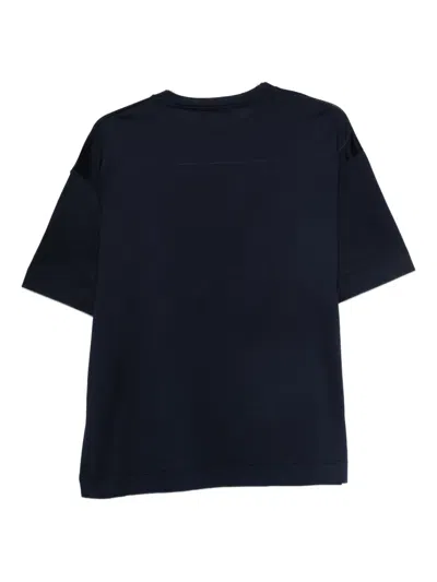Costumein Panelled T-shirt In Blue