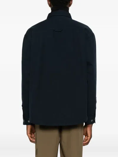 Carhartt Selby Shirt Jac Cotton Canvas Casual Blue In Blue