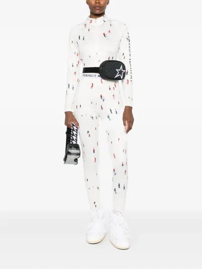 Perfect Moment Oberteil Mit Print In White