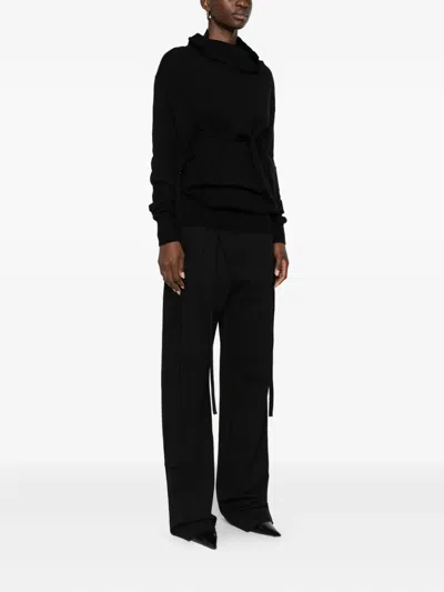 Ottolinger Upside Down Sweater In Black