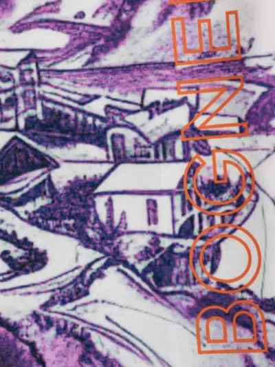 CHRIS 印花拉链领卫衣