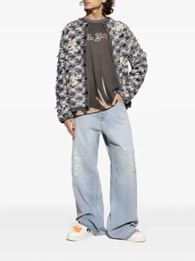 Diesel Belt Loop Jeans In Multi