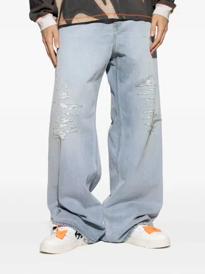 Diesel Belt Loop Jeans In Multi