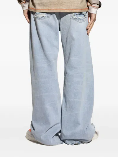 Diesel Belt Loop Jeans In Multi