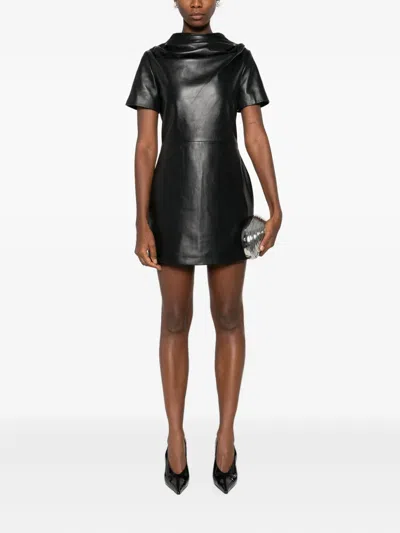 Giuseppe Di Morabito Drapiertes Minikleid In Black